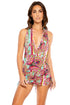 Luli Fama Miami Bound T Back Mini Dress